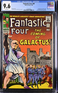 Fantastic Four #48 CGC 9.6 WHITE PAGES 1st appearance of Silver Surfer and Galactus (cameo last page)