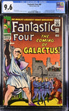Fantastic Four #48 CGC 9.6 WHITE PAGES 1st appearance of Silver Surfer and Galactus (cameo last page)