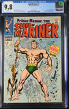 Sub Mariner #1 CGC 9.8 (1968) White Pages Story continued from Iron Man and Sub-Mariner #1 Origin of Sub-Mariner retold.