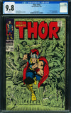 Thor #154 CGC 9.8 White Pages 1st appearance of Mangog.  Ulik appearance.  Half page ad for Silver Surfer #1