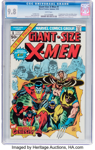 Giant-Size X-Men #1 CGC 9.8 1975 White Pages 1st appearance of the