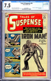 Tales of Suspense #39 CGC 7.5 Origin and 1st appearance of Iron Man
(Tony Stark).