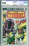 Eternals #7 CGC 9.8 White Pages 1st appearance of Jemiah the Analyzer & Tefral the Surveyor.
