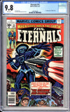 Eternals #11 CGC 9.8 White Pages 1st appearance of Kingo Sunen.