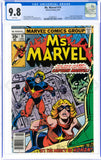 Ms. Marvel #19 CGC 9.8 White Pages Origin of Ms. Marvel retold.