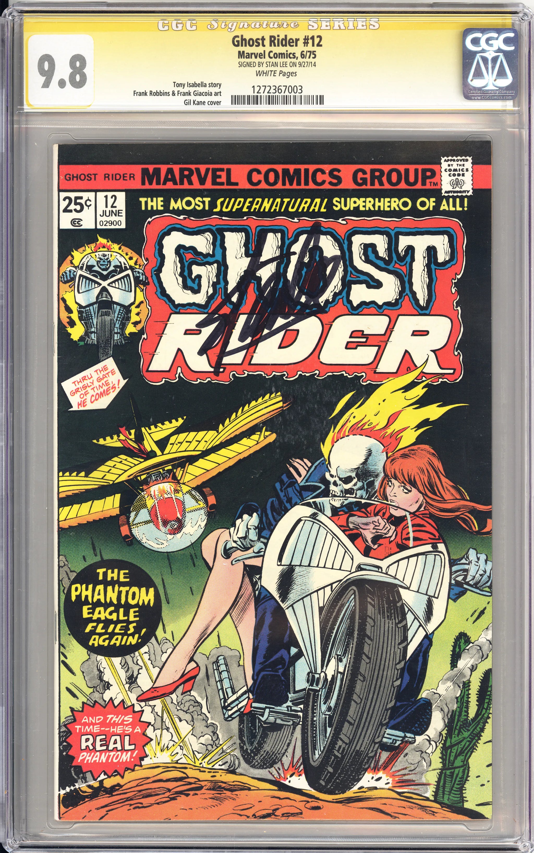 デパートメントオブ・トゥルース#10 サイン入り CGC 9.8 アメコミリーフ Certified Guaranty Company (CGC) Mint Grade 10 Marvel Comics