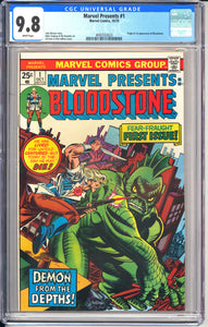 Marvel Presents #1 CGC 9.8 (1975) Origin & 1st appearance of Bloodstone.