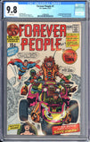 Forever People #1 CGC 9.8 White Pages 1st full appearance of Darkseid, 1st appearance of Forever People.