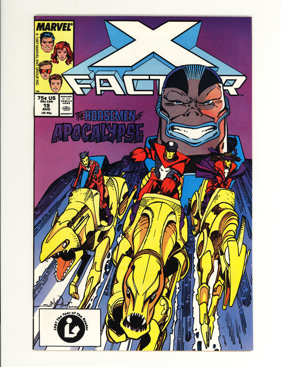 X-Factor #19 - 1987, First battle between X-Factor and Apocalypse's Horsemen
