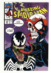 Amazing Spider-Man #347 1991 Venom appearance.