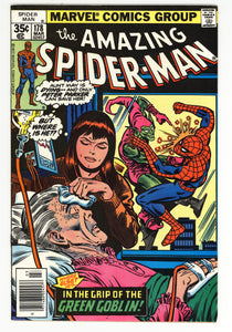 Amazing Spider-Man #178 1978 Green Goblin (Bart Hamilton) &, Silvermane appearance.