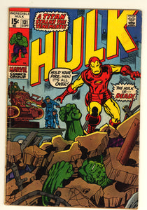 Incredible Hulk #131 (1970) Iron Man