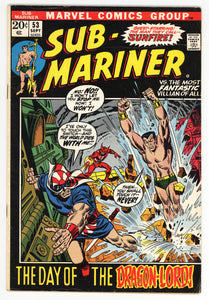 Sub-Mariner #53 - 1972