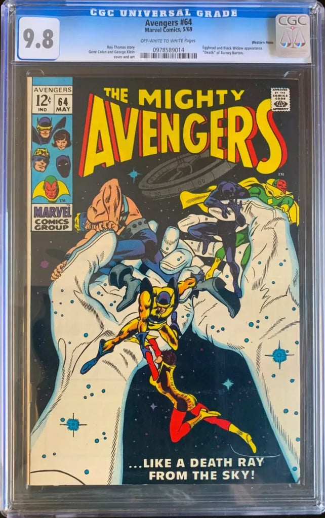 BLACK WIDOW 7 (9.8) MARVEL (b002) | eBay